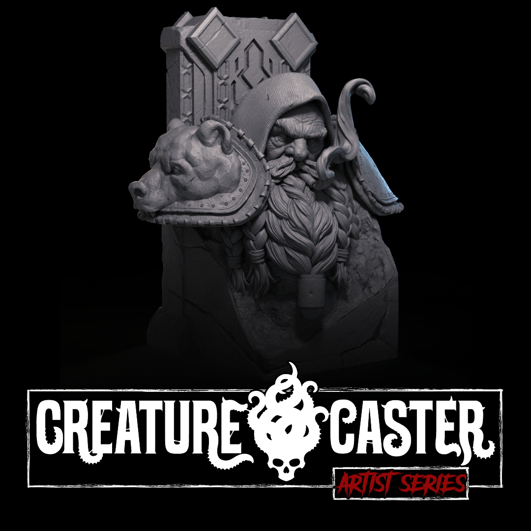 Creature Caster Artist Series - Dwarven Ranger